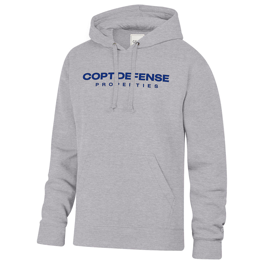 CDP Gear Big Cotton Unisex Hooded Sweatshirt (Grey)