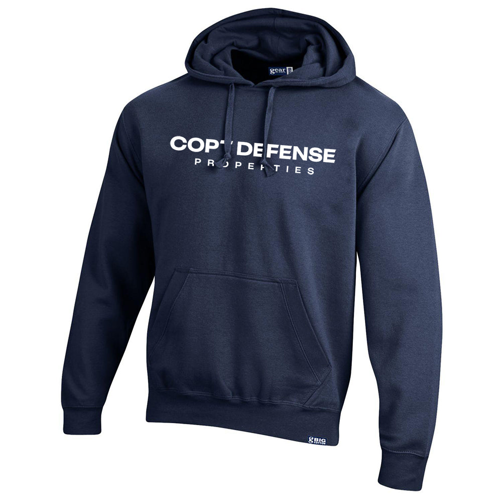 CDP Gear Big Cotton Unisex Hooded Sweatshirt (Navy)