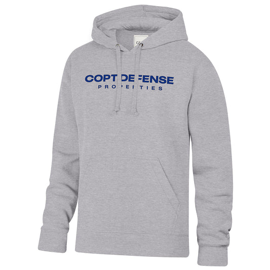CDP Gear Big Cotton Unisex Hooded Sweatshirt (Grey)
