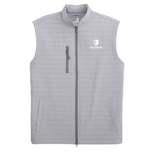 CDP Johnnie-O Mens Crosswind Performance Vest (Grey)