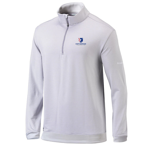 CDP Columbia Mens OMNI WICK Even Lie Pullover (Cool Grey)
