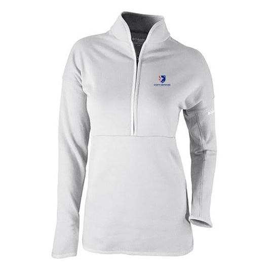 CDP Columbia Womens OMNI WICK Go For It Pullover(Light Grey)